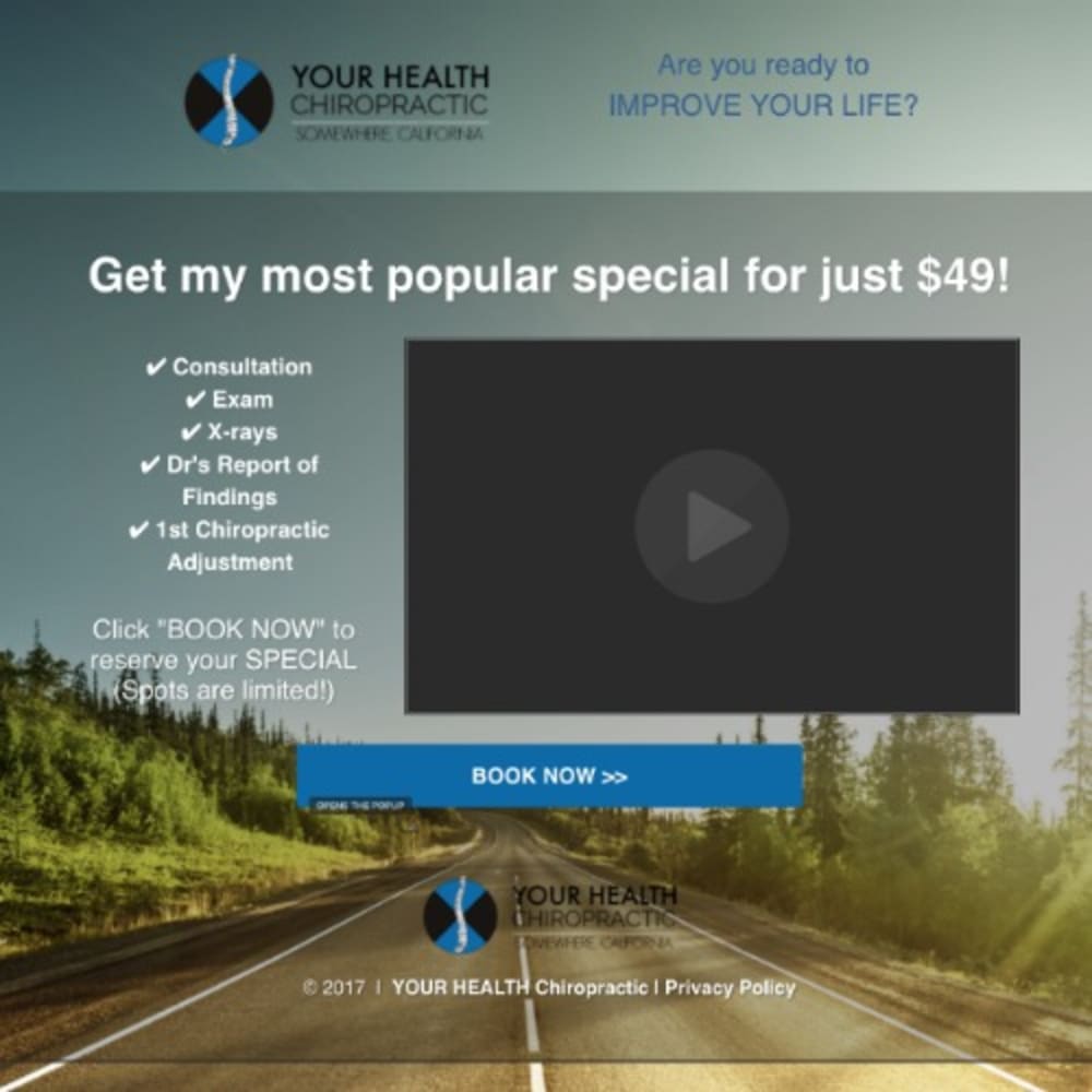 Captivating Landing Page