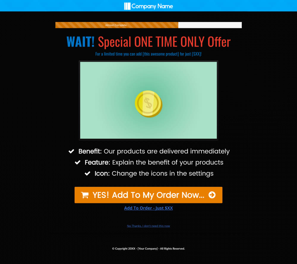 OTO Upsell