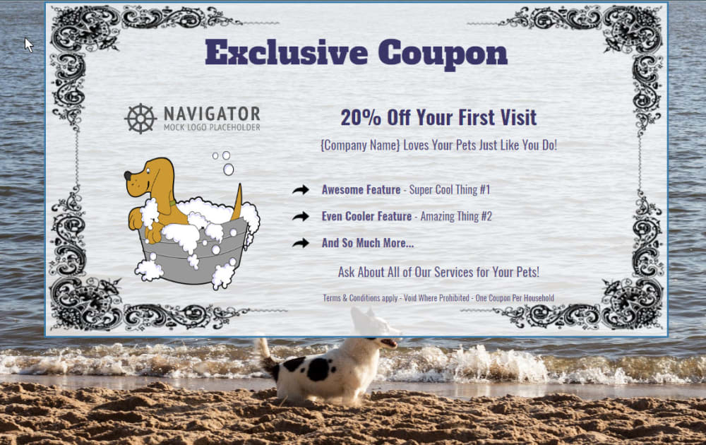 Dog Optin Coupon