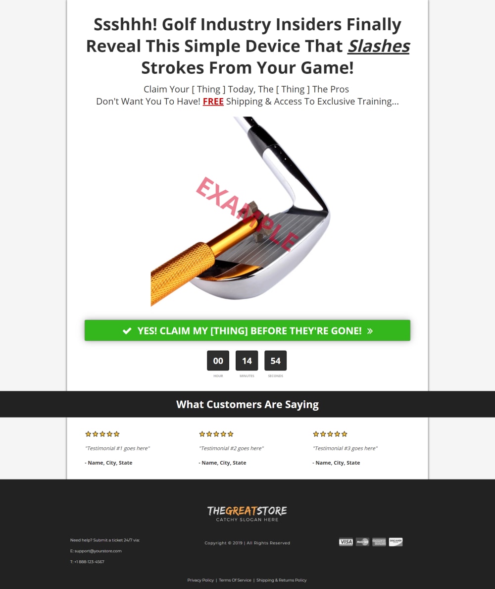 Landing Page