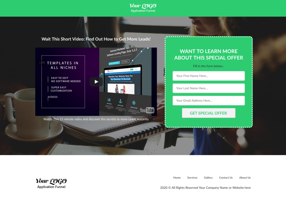 Application Page