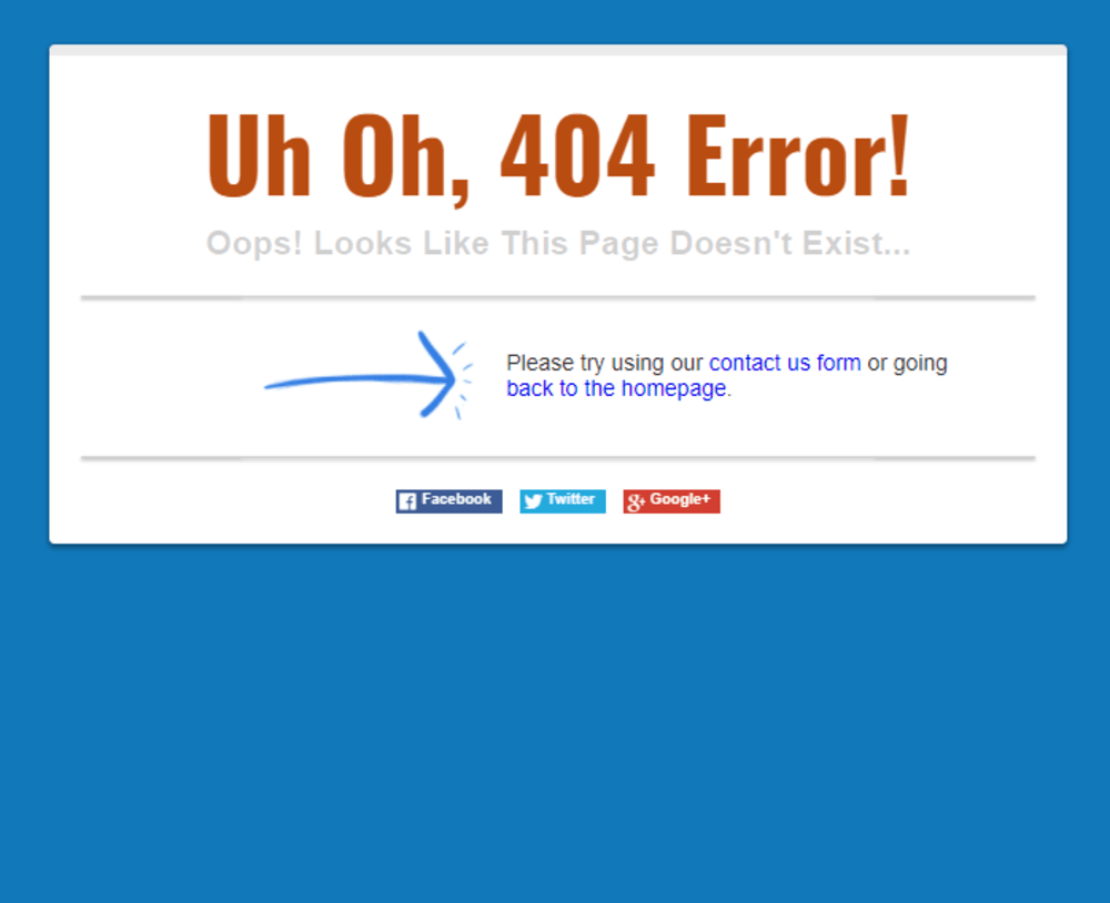 Error Page