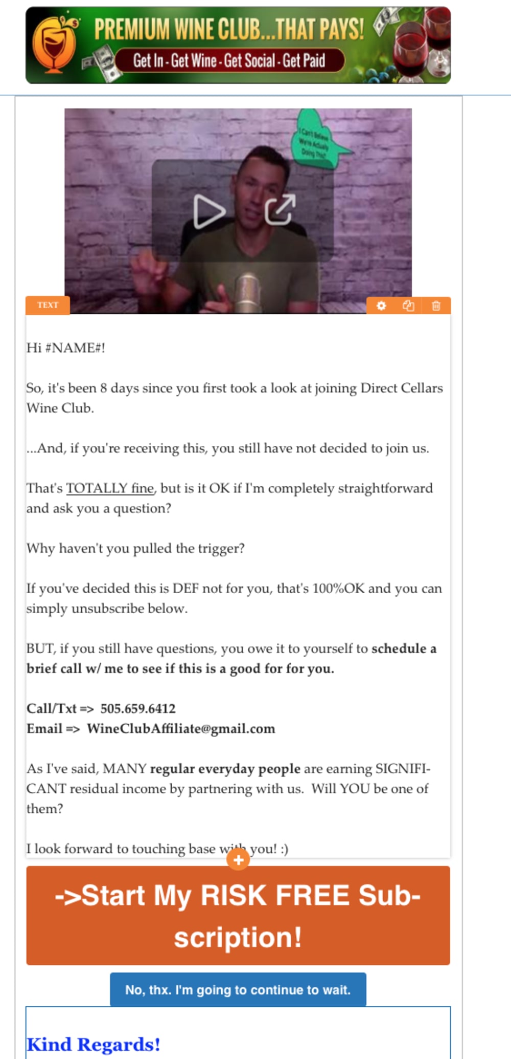 Email Sequence