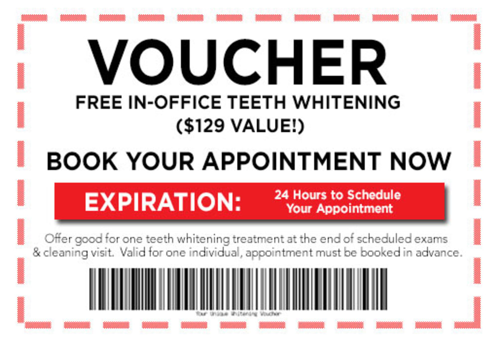 Free Whitening Voucher