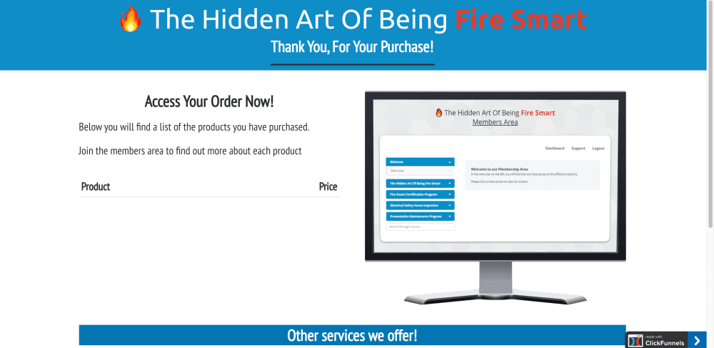 **Electrical Contractor Order Confirmation Page: Desktop View**