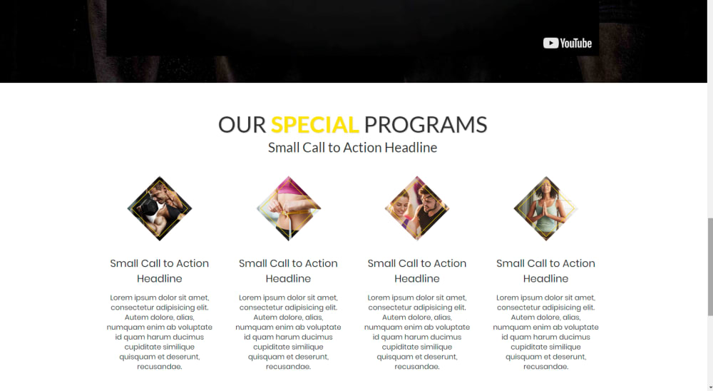 4th Section - Programs