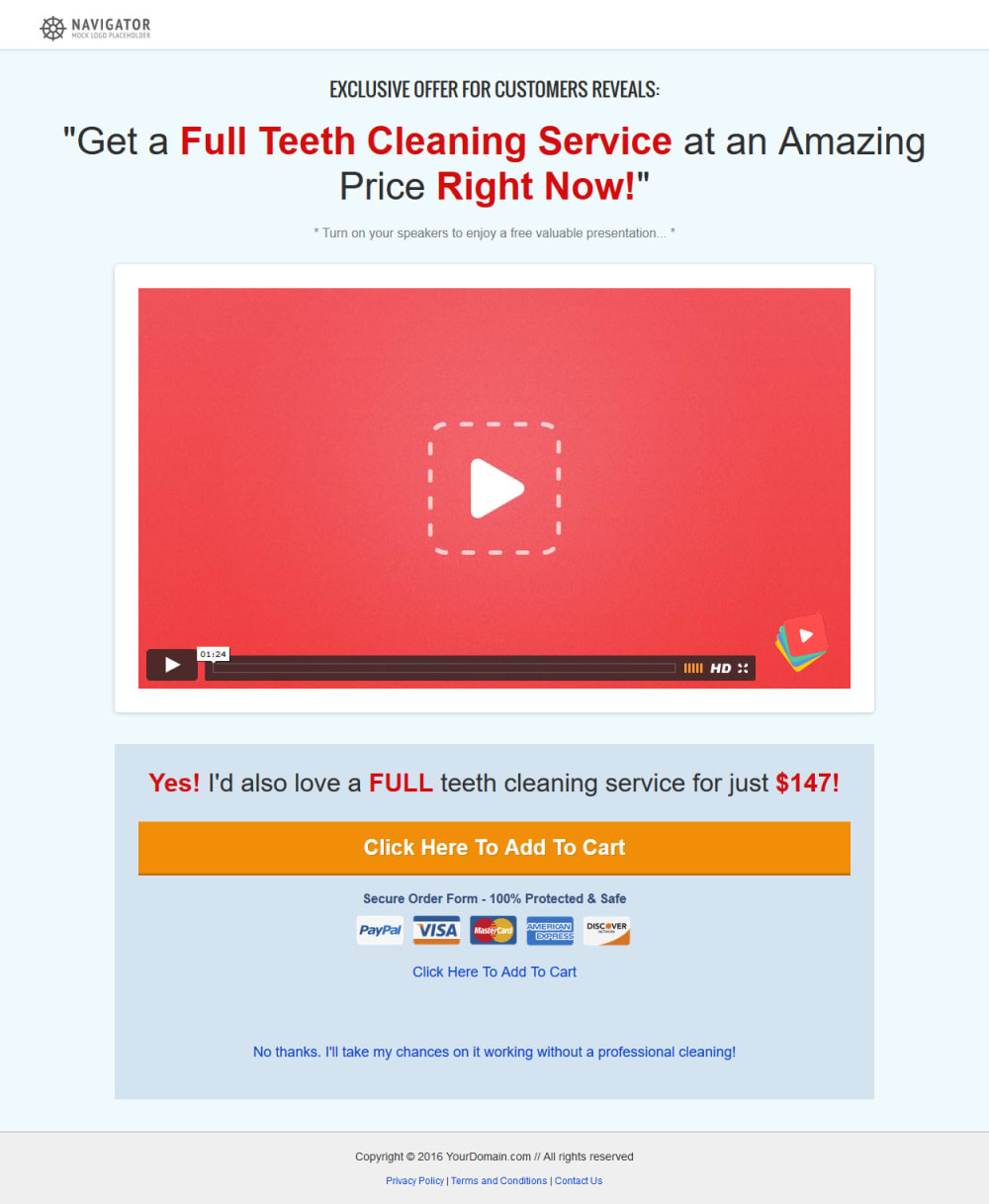 Dentist Leadgen Core Offer