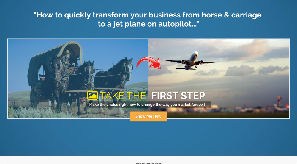 Horse and Carriage Optin Page (Desktop)