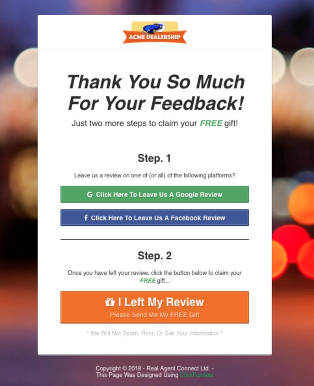 A Rating Of Great