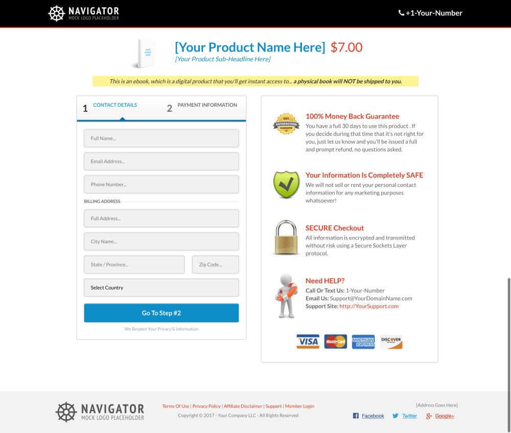Order Page