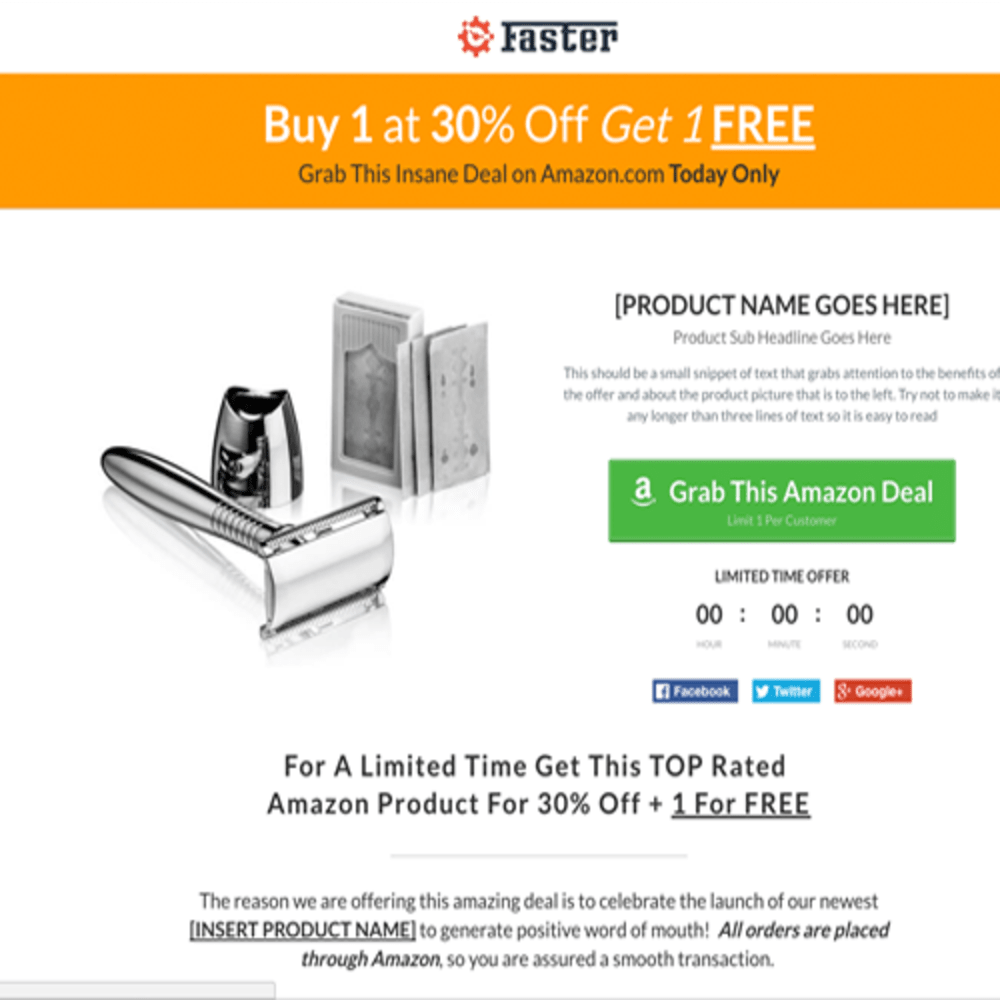 Split Test Opt In Page