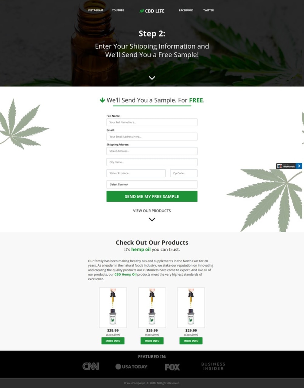 Sales Page