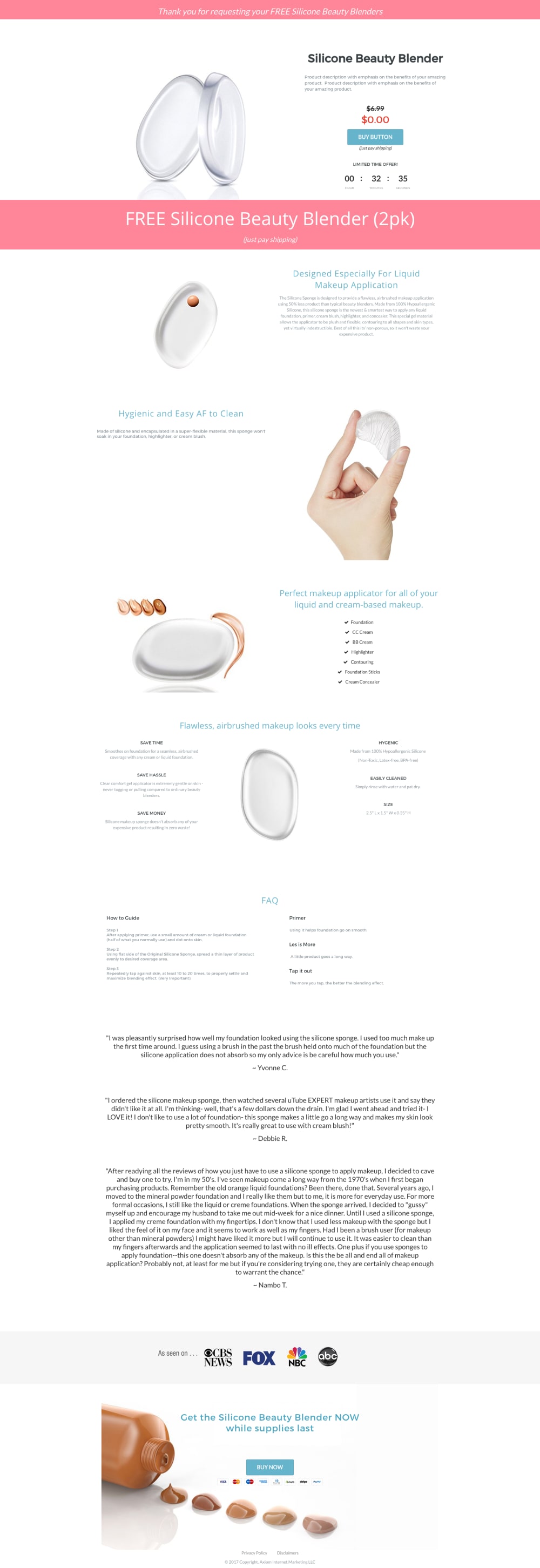 Sales Page