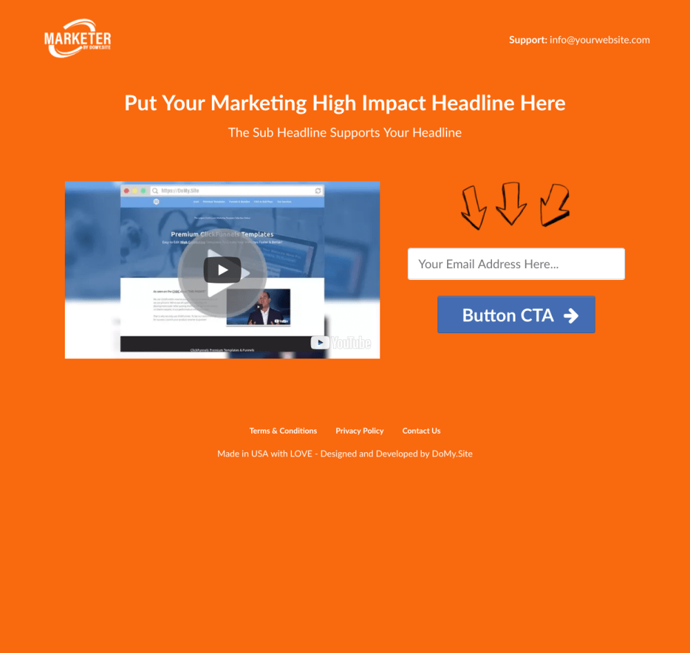 Squeeze Page