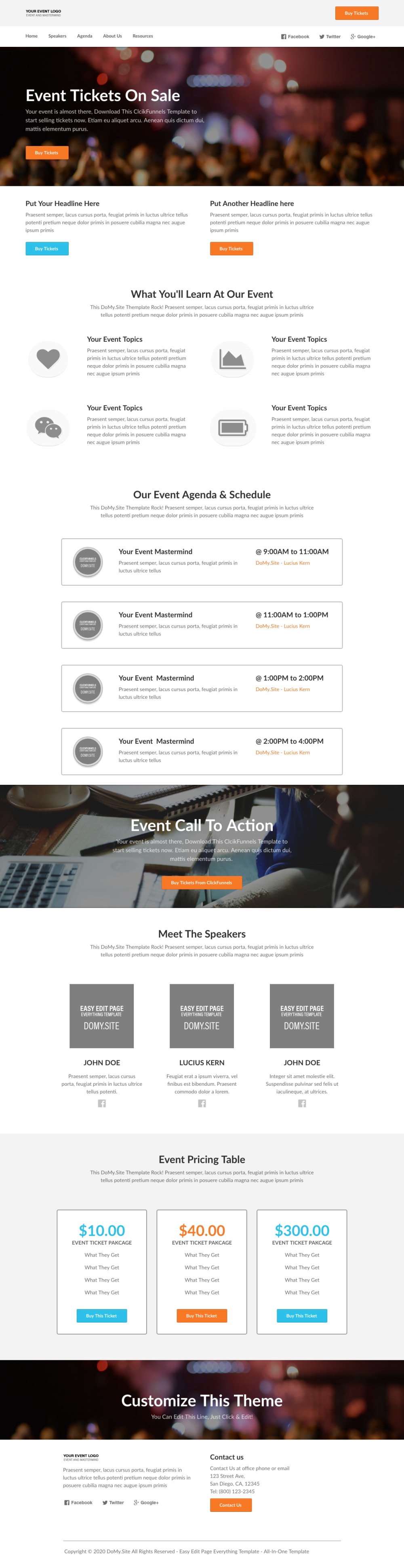 Sales Page