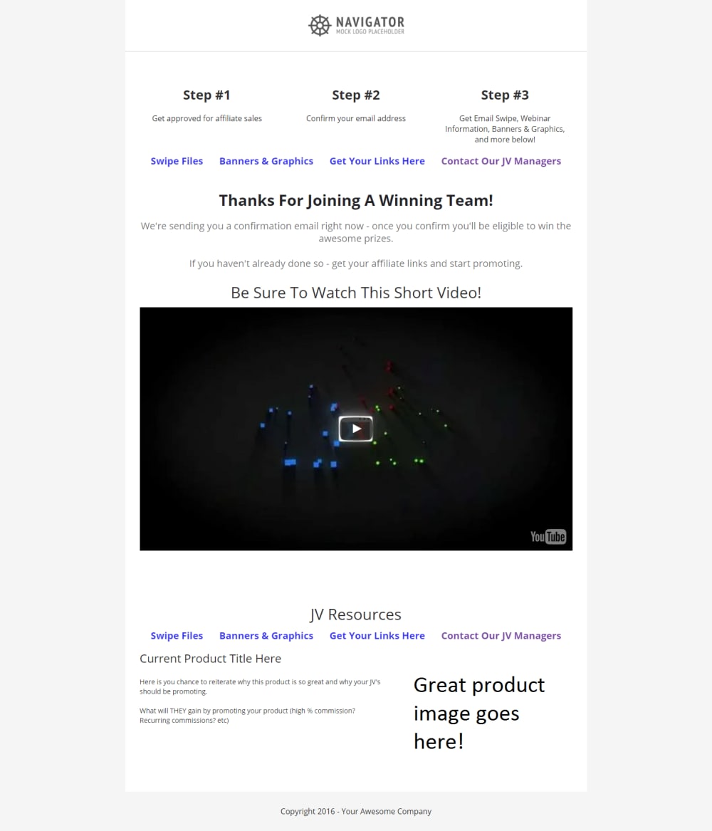 Thank You Page Overview
