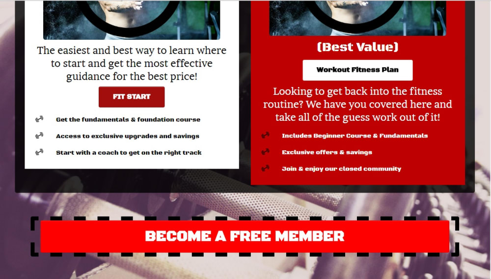 Front-end level products + Free Members Area Lead Magnet