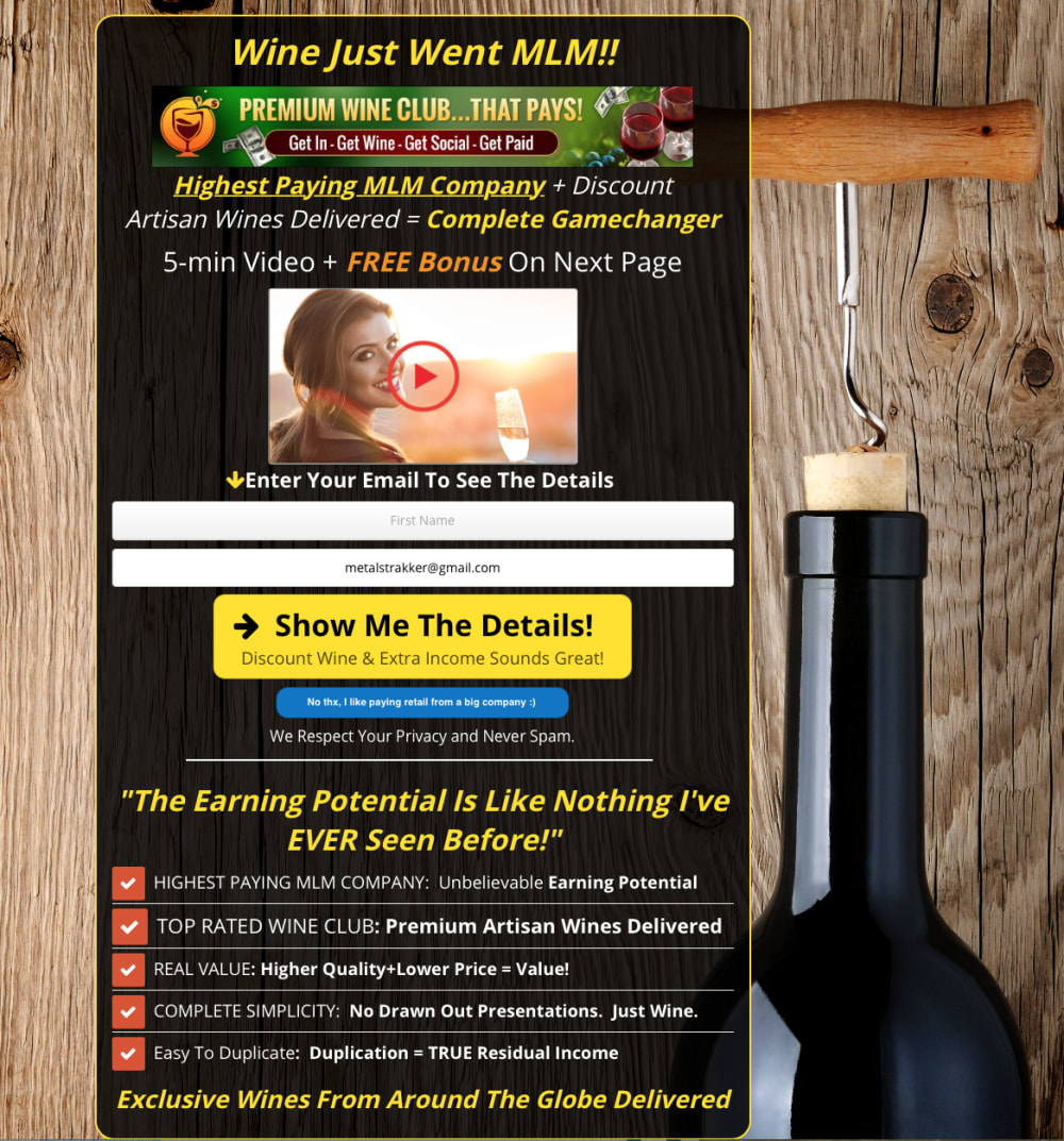Landing Page