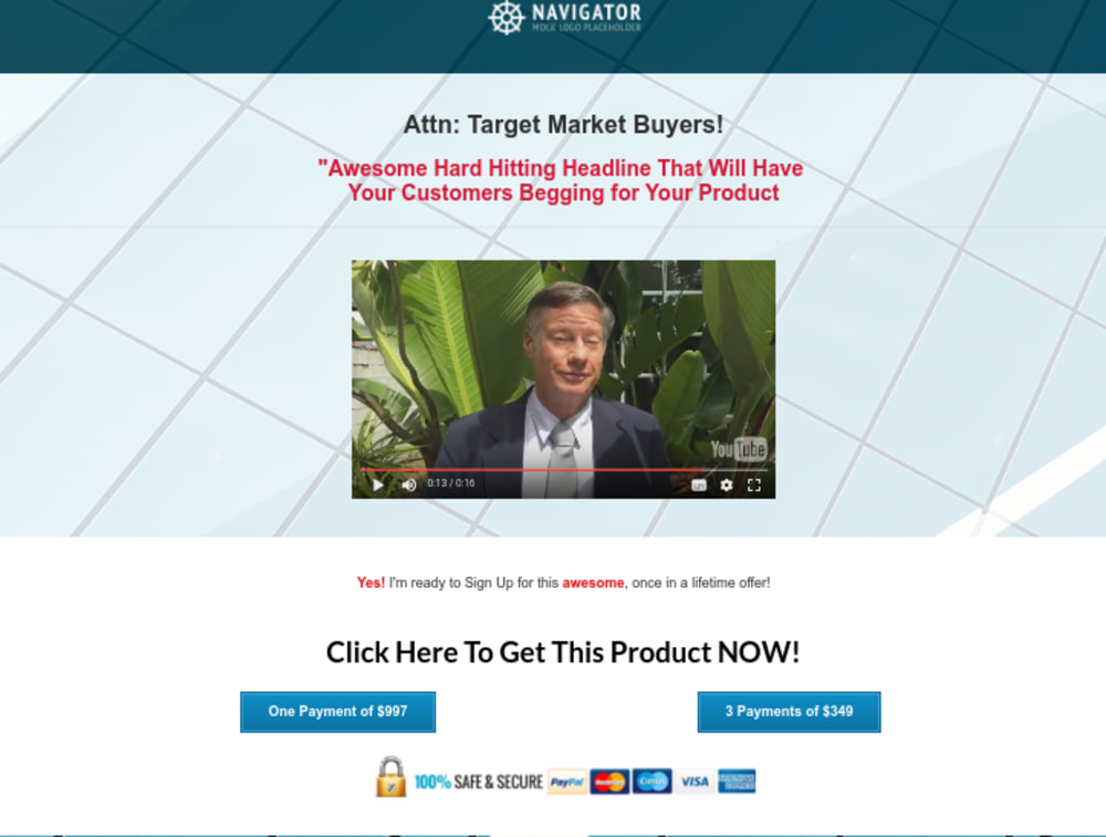 Upsell Screenshot