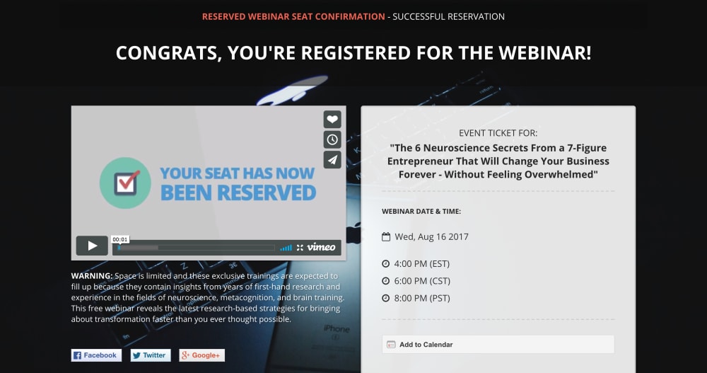 Countdown Page