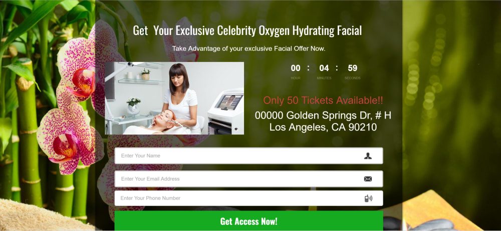Opt in page 