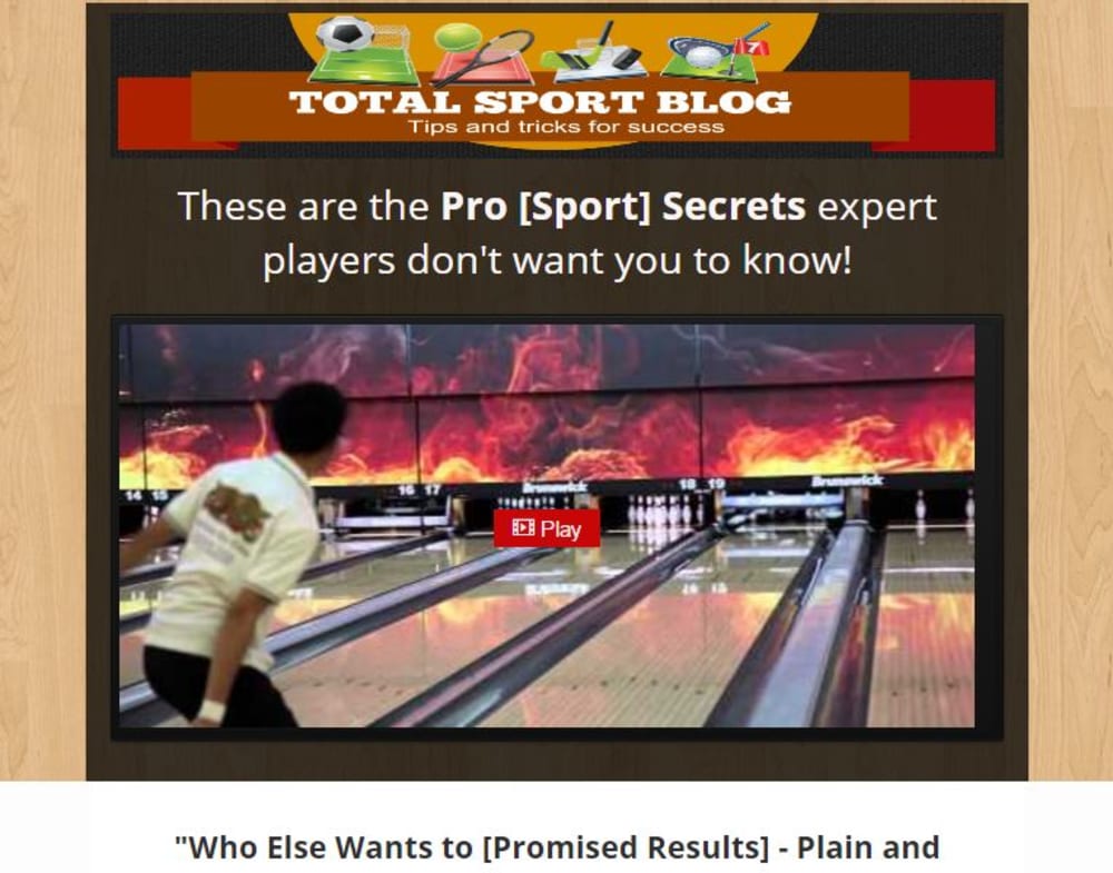 Ebook Funnel - Video Sales Page