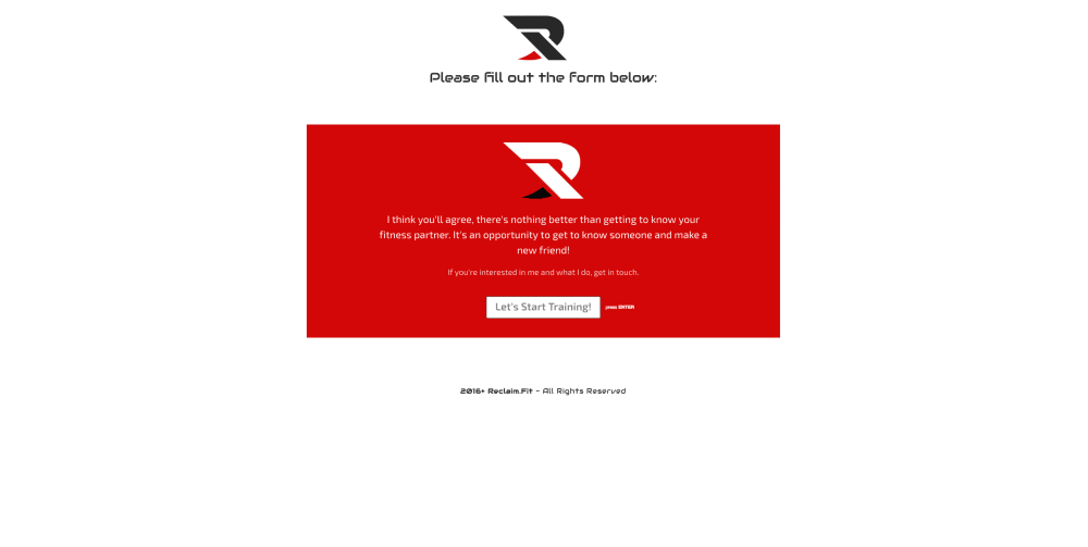 Client Intake Form