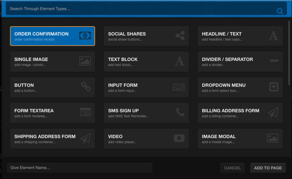 Add the Order Confirmation Modal
