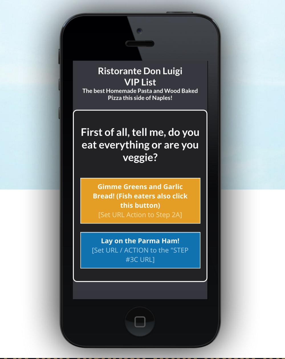 VIP Member List Builder - Mobile Preview