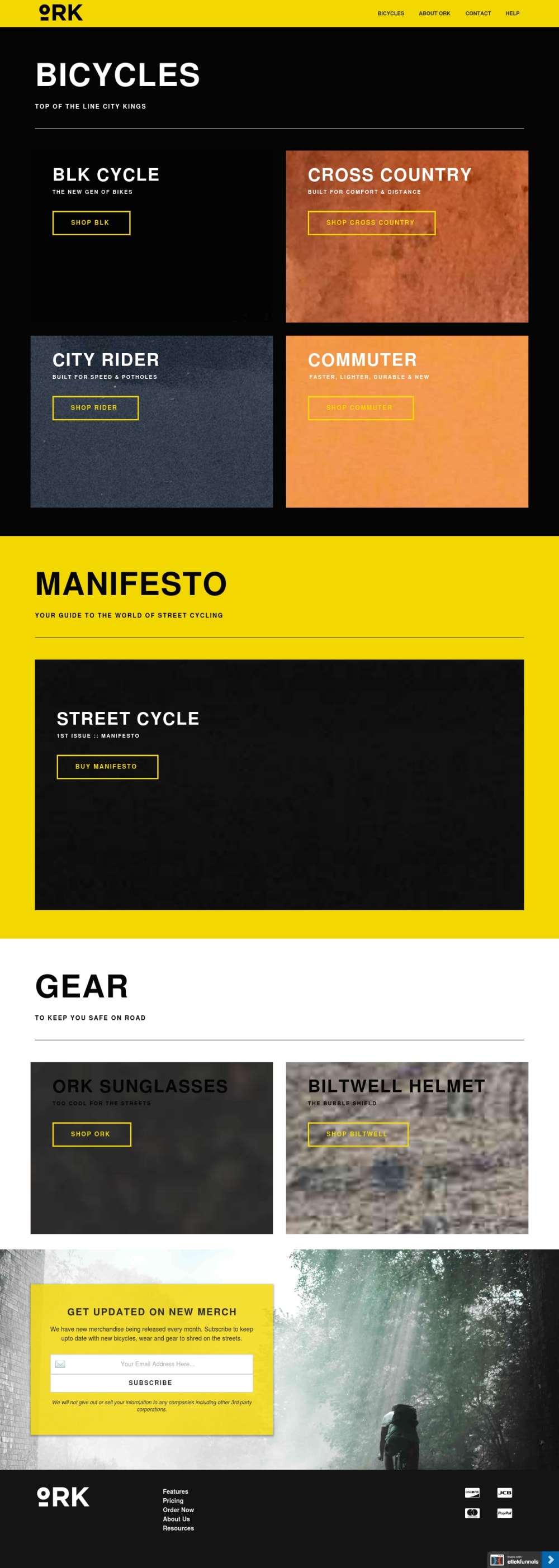 Shop Page