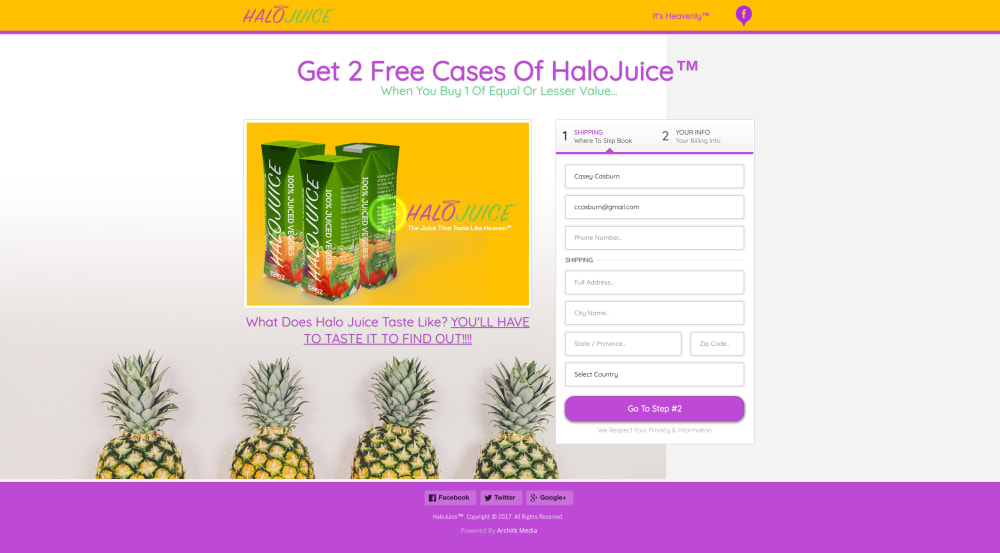 Landing Page