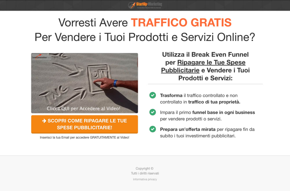 1. Optin Page