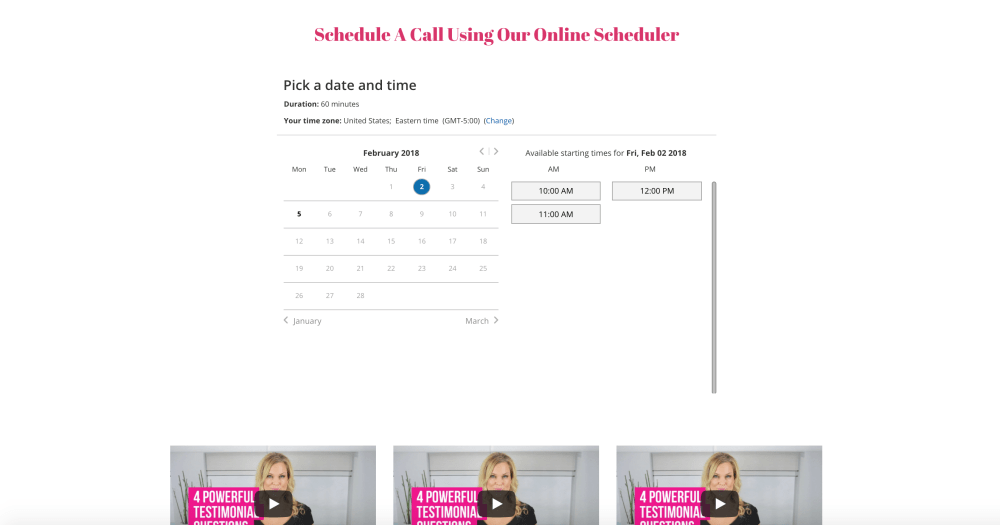 Schedule Call