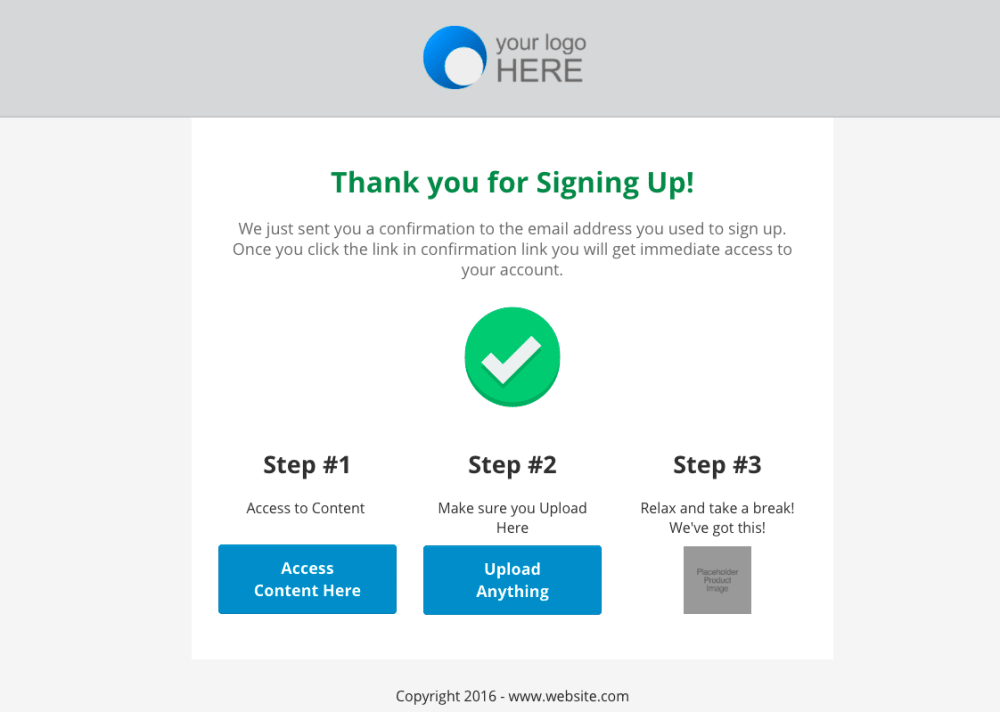 Final Thank You Page