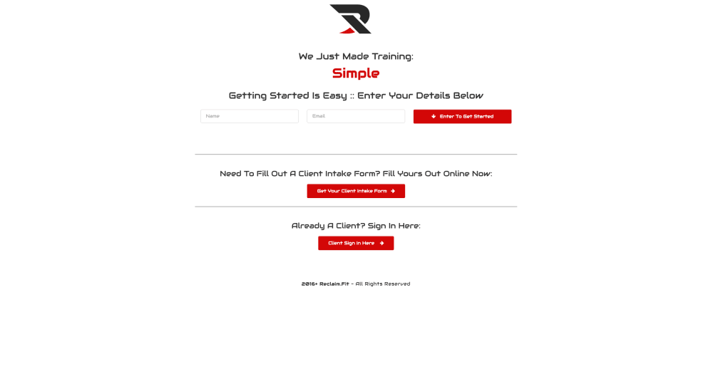 Staging Page