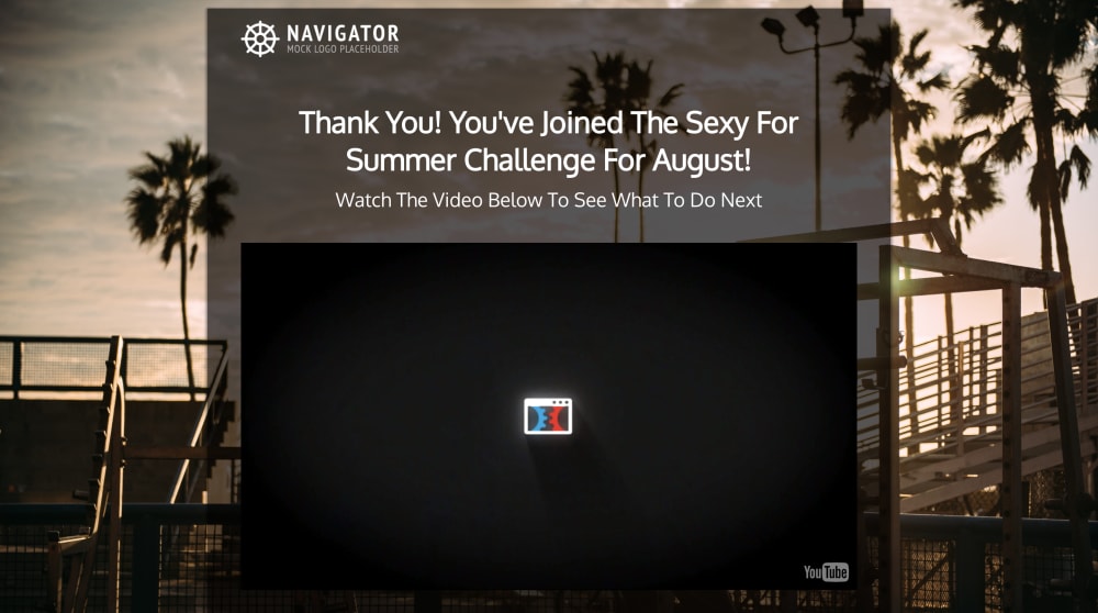 Thank You Page
