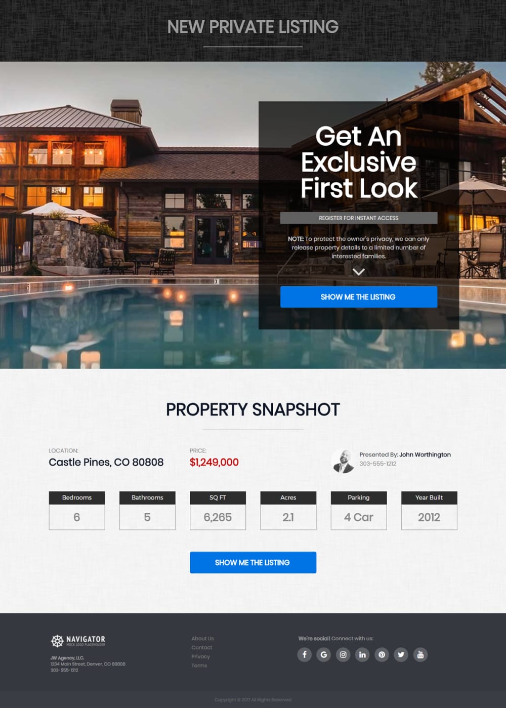 Squeeze Page