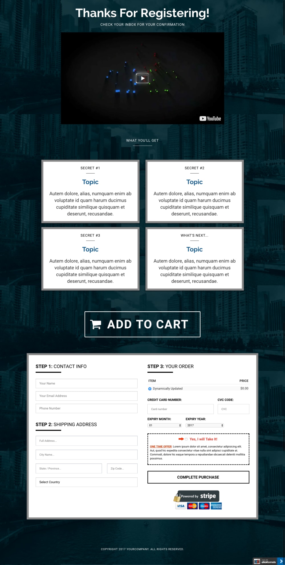 VSL + Order Form