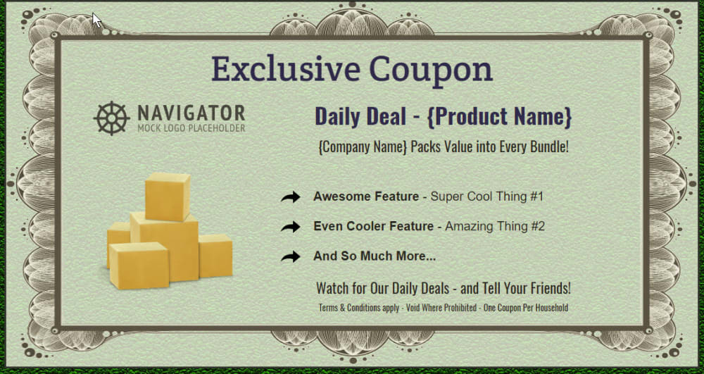 eCommerce Coupon