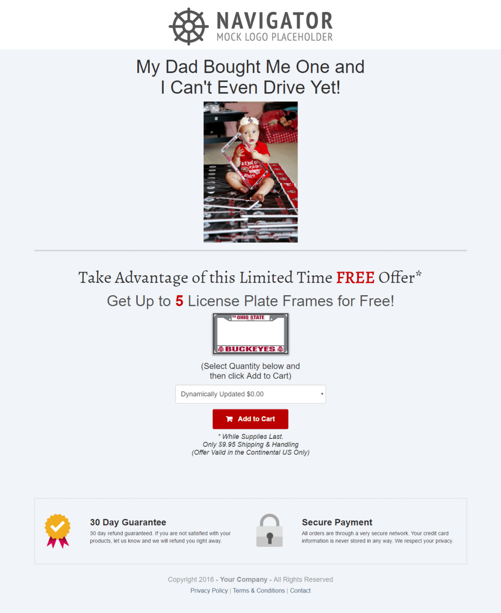 Order Page