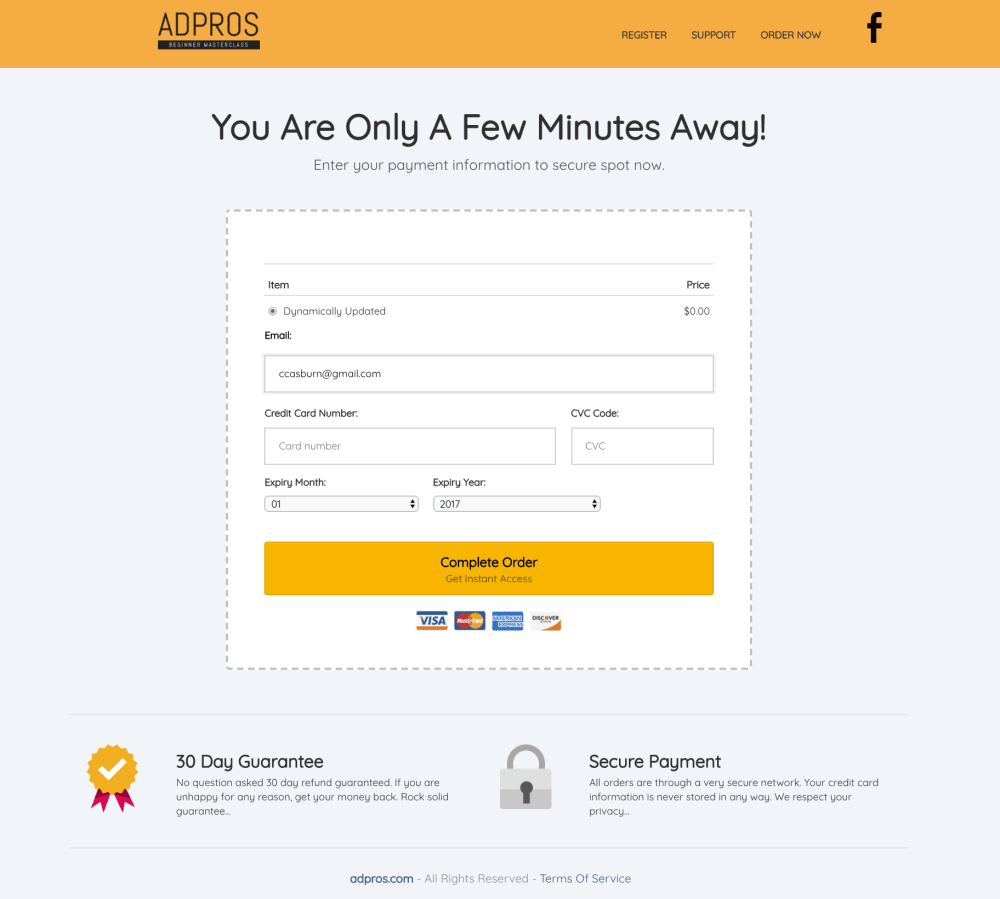 Order Form