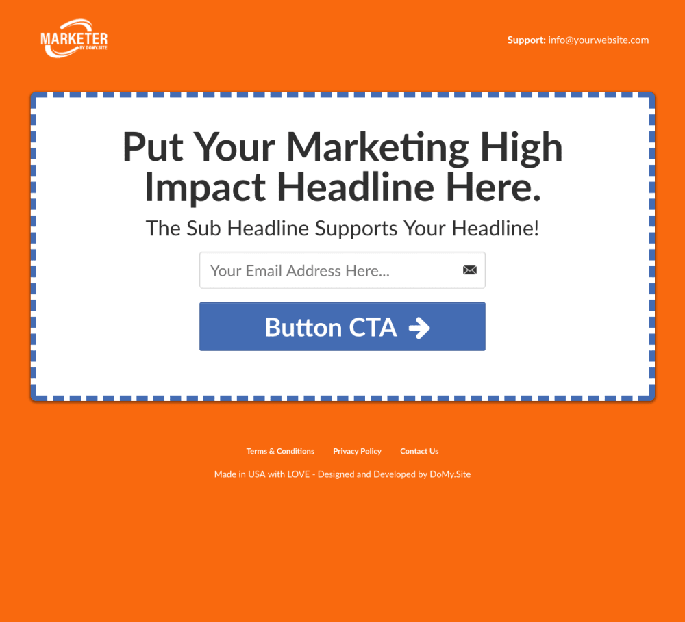 Squeeze Page