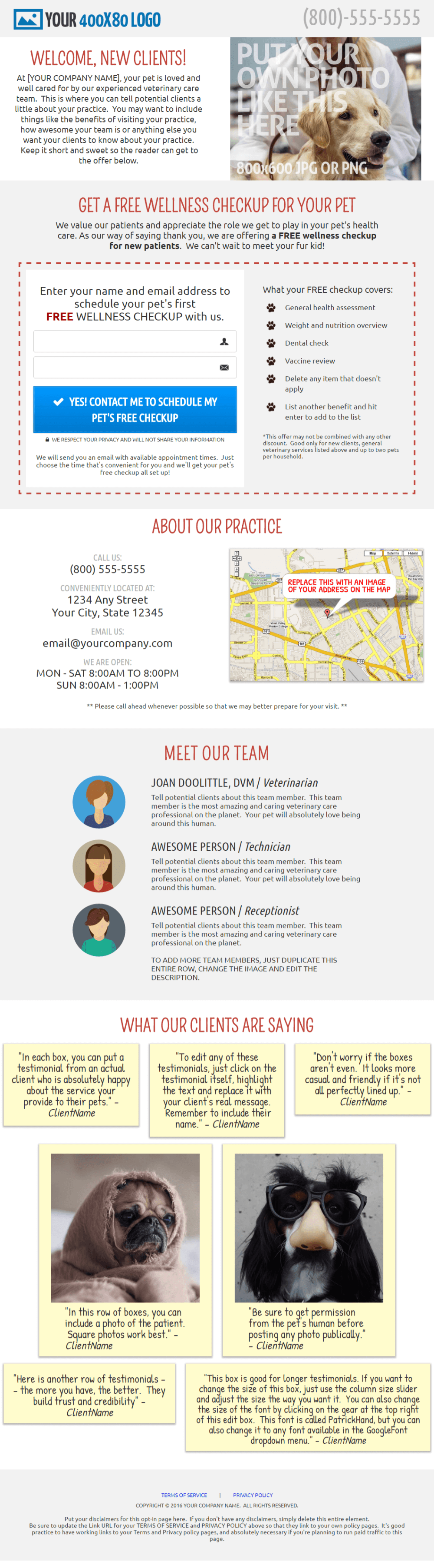 Opt-in Page