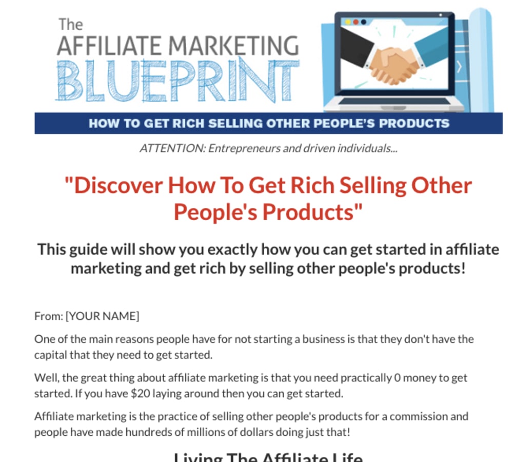 Sales Page