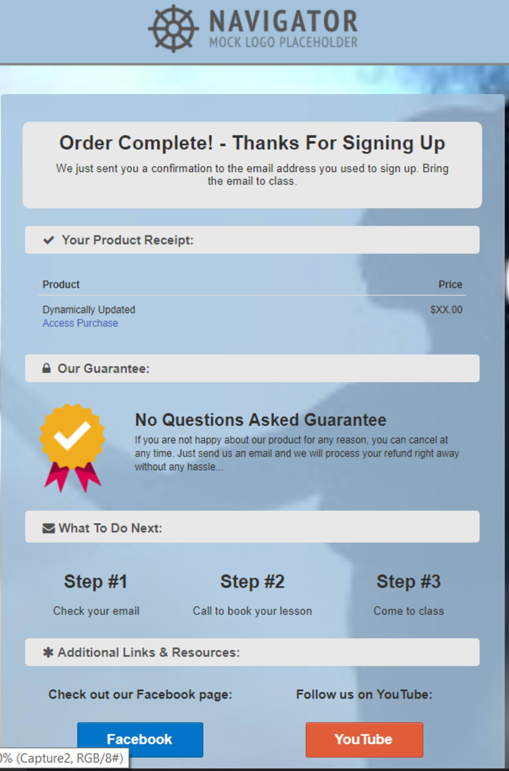 Order Confirmation