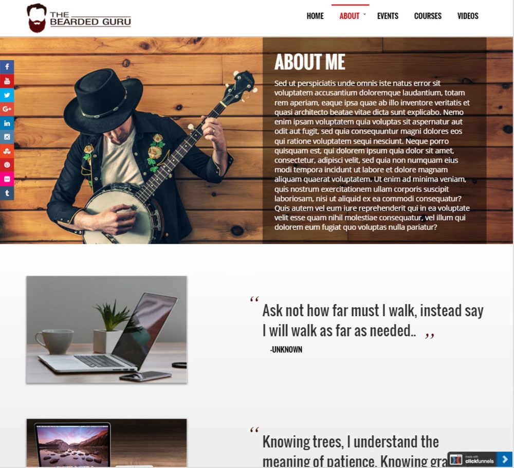  About Page