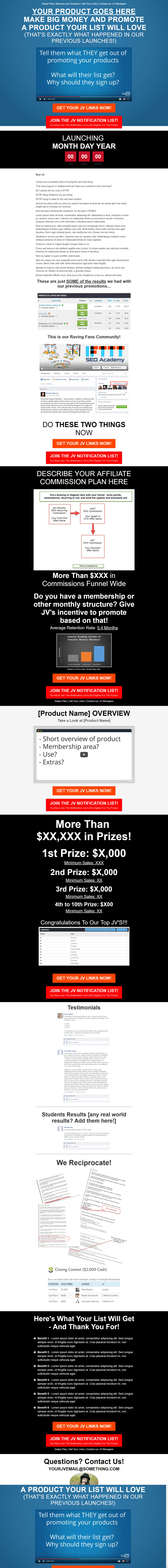 Main Page Overview