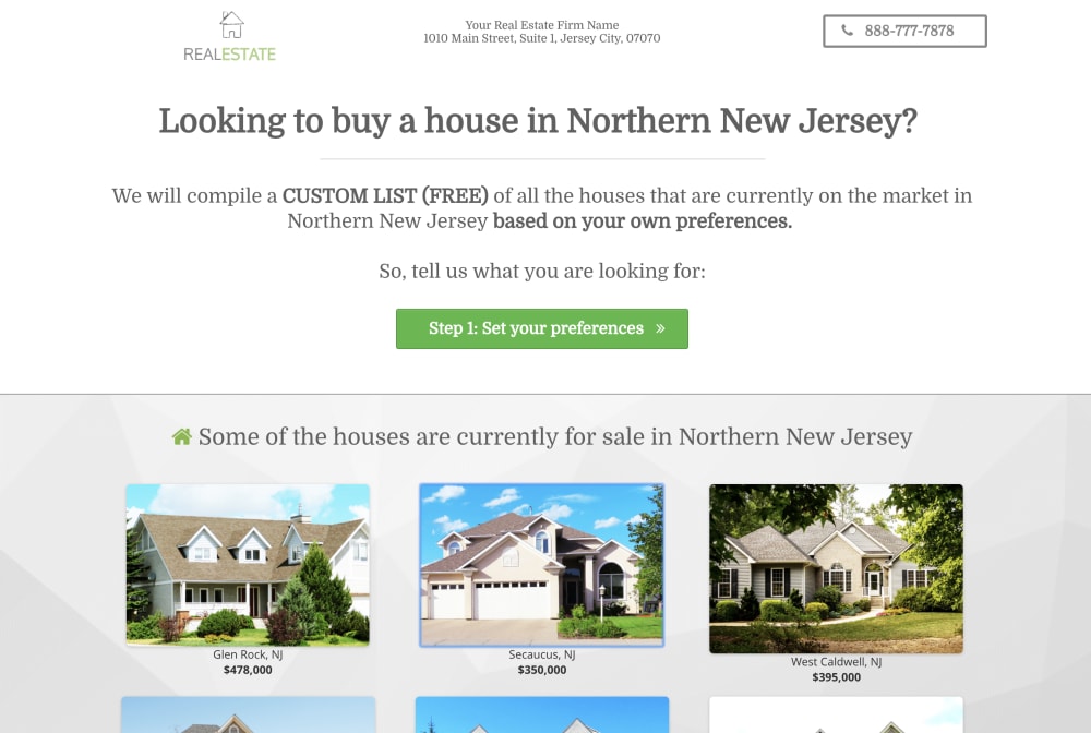 Landing Page