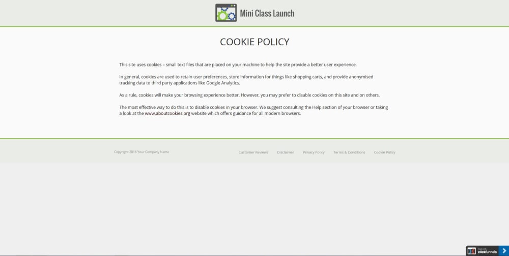 Page 11 - Cookie Policy