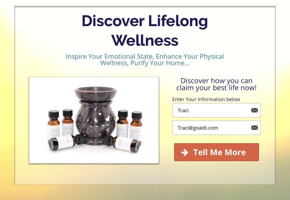 Opt In Squeeze Page